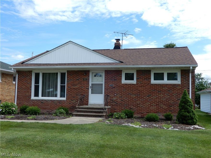 Absolute dollhouse brick ranch with a full basement - meticulously maintained and ready to move into without doing a thing!  The bright one level floor plan features an open and updated eat-in kitchen and living room, 3 bedrooms w/hardwood flooring, a spacious master, and updated full bath.  The basement is partially finished on one side with drywall and lighting, the other side offers tons of storage and a huge laundry area, plus glass block windows.  Outside you will find an over-sized 2+ garage, nice yard, and a covered Trex (composite) deck, perfect for entertaining! This home has been updated top to bottom, including - bath remodel 2013, roof 2012 (30 year shingles), gutter screens 2012, carpeting 2010 (hardwood under all carpeting), kitchen remodel 2009 (cabinets, counter tops, flooring), Coral windows 2007, covered trex deck 2005, new driveway 2003, furnace/air 2005. Convenient location is an easy commute north or south!  Schedule your appointment today!