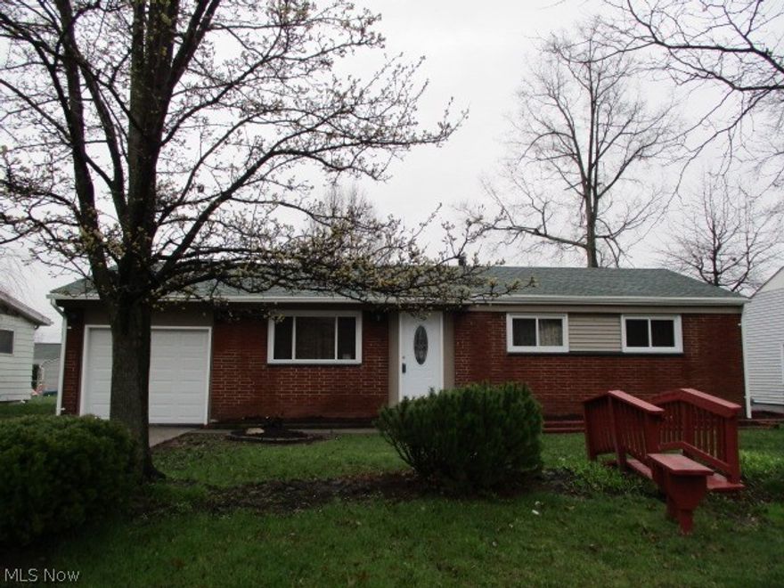 Lots of updates on this 3 bedroom 2 bath brick ranch!  Nice size living room, large eat-in kitchen, 3 bedrooms, and bath on first floor.  Basement has rec room, bath 2 other rooms and a walk-in closet.  Large utility room for storage.  New in 2018; roof, windows, breaker box, exterior doors, glass block windows, water tank, all carpet.  Kitchen and bath are new as well.