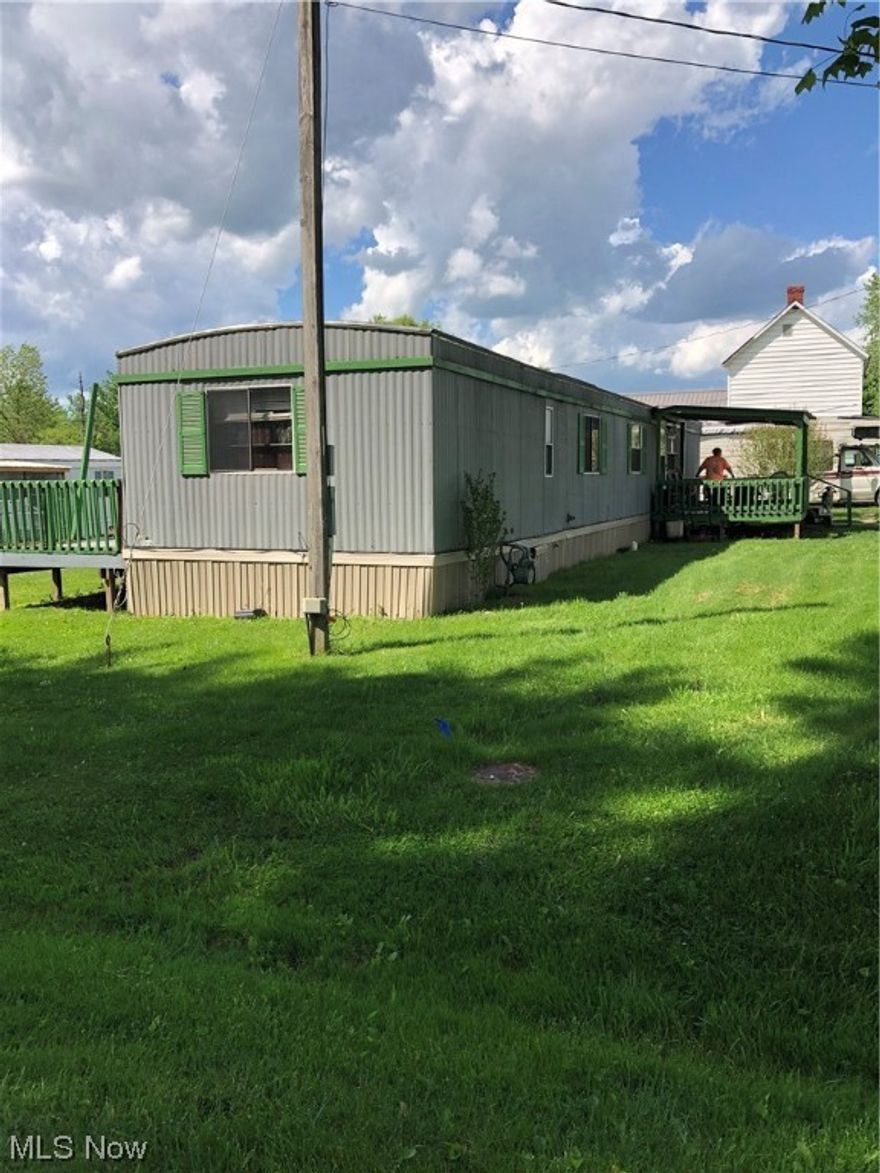 Own these two mobile homes.
Live in one and rent the other.
Great opportunity for someone to become a home owner.
Several updates have been completed to both properties.
New roof, vent pipes, new plumbing (freeze resistant), new furnaces, new hot water tank and new stoves.
Location is level lots and close to the interstate.
There is a storage shed with one of the units that will stay.
Don't miss out!! Each unit has 3 bedrooms & 2 bathrooms