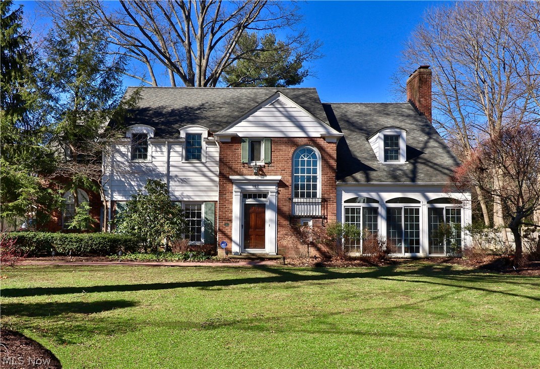 Great collaboration of old and new in Fairlawn Heights! Spacious Colonial (over 4,300 sf) 4 bedroom, 3.5 bath with tons of charm and character, complemented by fabulous updates and amenities including newer Kitchen, First Floor Laundry, Fabulous Family Room addition with French doors to amazing patio, and Master Suite with enormous walk-in closet. Geothermal Heating/Cooling! Original floor plan includes gracious Foyer, Formal Living and Dining Rooms, cozy den/office with fireplace and built-ins and wonderful front enclosed porch. Hardwood floors. Front and back staircases. Backyard is a private oasis with patio, fountain, putting green, built-in grill, pergola, and gardens. Family room addition includes fireplace, built-ins, wet bar. Lower level has semi-finished Rec Room with fireplace and wine room. Lovingly maintained over the years.