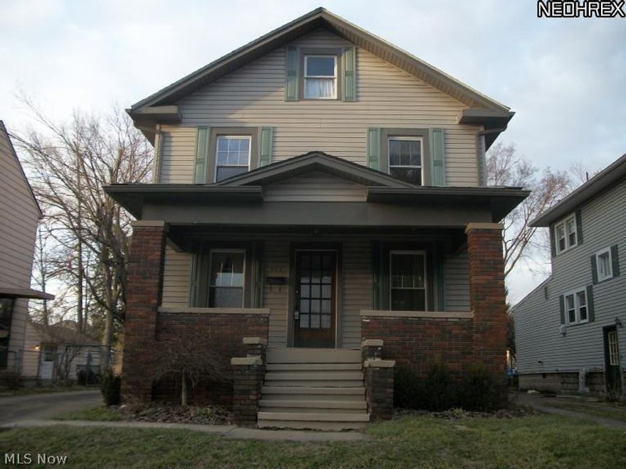 Well maintained 2 story with 2 car garage.  Wood floors, open staircase, fenced backyard with patio.  Small screened porch off kitchen.  Will consider small pet.