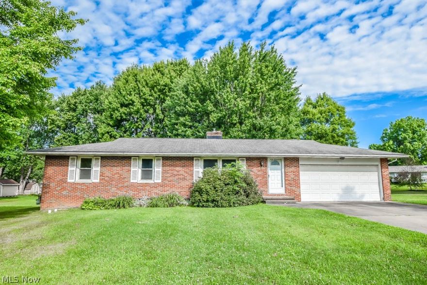 This one-owner Jackson ranch is just waiting for your personal touches to make it your dream home!  The entry features a coat closet and view into the sun-filled living room. The adjacent fully applianced eat-in kitchen has a pantry and a dinette with sliding door access to the patio and a level backyard with mature trees. All 3 bedrooms have nice sized closets, including the master with a double closet plus a walk-in closet. A full bath with a large vanity and tub/shower combo completes the main floor.  The lower level adds a spacious rec room with a wood burning fireplace, wet bar, and pool table that will convey with the sale plus another bathroom with a sink and shower. The unfinished space includes a laundry area with a washer and dryer and plenty of room for storage.  A great find, situated on a large cul de sac lot and a prime location that's convenient to everything you need.  Don't miss out, call today!