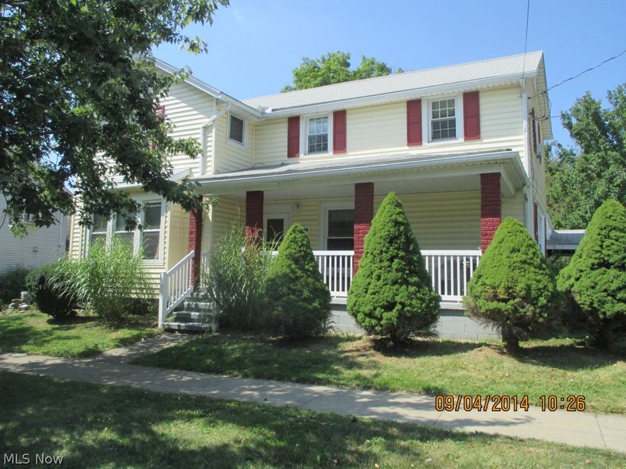 Nice older home with lots for room and large back yard. Detached 2 car garage and side carport. Also attached carport on house. Many newer windows, siding and roof within the last 5 years. Basement cleaned by Rainbow International in July 2014.