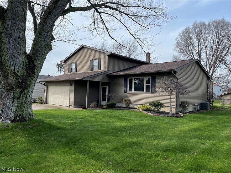 Welcome to this beautifully maintained 3-bedroom split-level home, perfectly situated in a peaceful and charming neighborhood where homes rarely come on the market. The curb appeal is exceptional, highlighted by a newer 30-year architectural roof (2017), updated vinyl siding and windows (2017), and newer gutters with gutter guards (2017).
Inside, you’ll find brand-new carpeting throughout all bedrooms and the family room, along with a new furnace and air conditioning system (2025) for year-round comfort.
The spacious, modern kitchen and dining area features a large mobile island, ample cabinetry, and a new sliding door leading to the outdoor deck — an ideal setup for entertaining. The open, airy living room just off the kitchen includes a large bay window that fills the space with natural light.
The ground-level family room offers a convenient half bath and access to a bright, oversized great room with a full wall of windows. This versatile space is perfect for a pellet or wood-burning stove — the original stove has been removed, but the base and venting remain intact. Sliding patio doors lead to a private, generously sized patio and a fully fenced yard complete with a newer 10x10 shed.
This is a solid, move-in-ready home with numerous major updates already completed. Come see for yourself — opportunities like this don’t come around often.