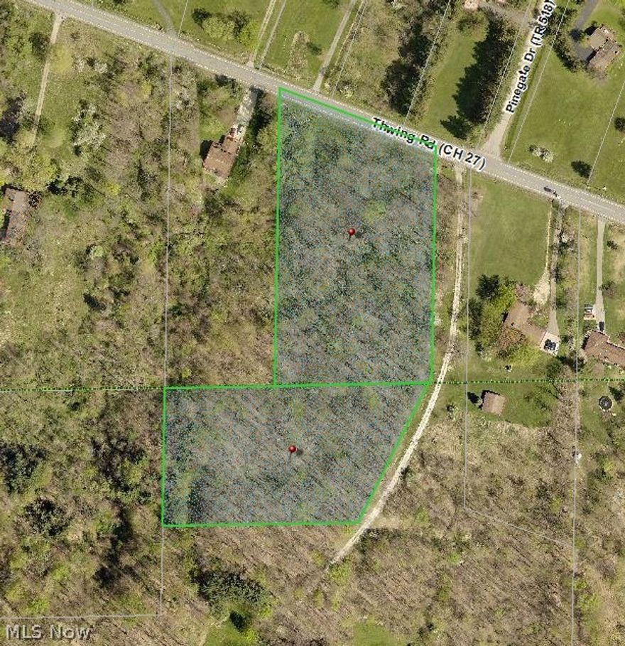 BEAUTIFUL 5 Acres in Chardon to build your dream home! 2 parcels with approx 285 ft of frontage. Property is heavily wooded with mature trees. Buyer/Builder responsible for septic and well installation. Soil test has been completed. Close to shopping, golfing, skiing, and easy freeway access. Chardon Schools.