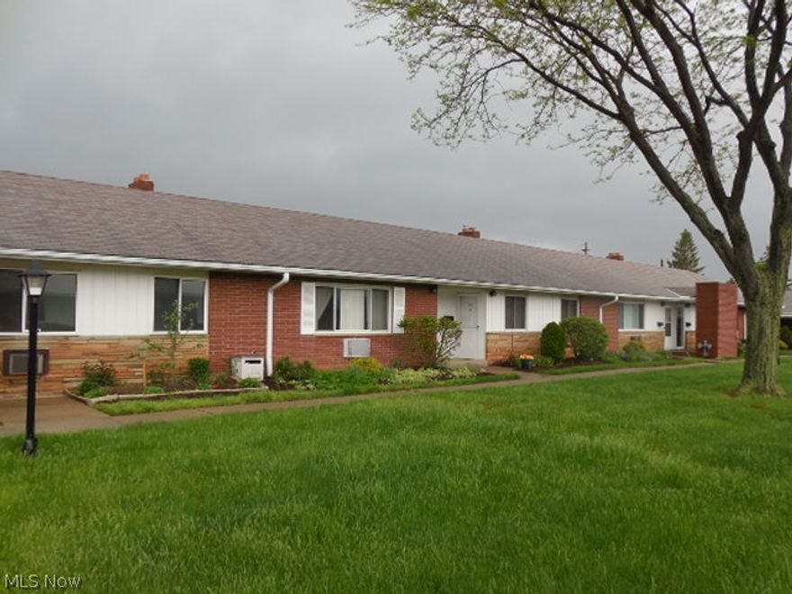 Move-in ready 2-bedrm, 1 bath Condo. New carpet throughout. Most rooms freshly painted. New blinds. Replacement windows. New kitchen floor, all appliances will remain. Stove & refrigerator about 4 yrs young. A/C new 2013, furnace & H2O tank new 2009. Immediate possession.