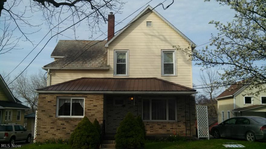 Great starter home, just needs some interior paint. This home features an updated kitchen with a screened in back porch. Furnace is less than 3-4 years old. Immediate possession. Walking distance to school. Great Location in a quiet town.