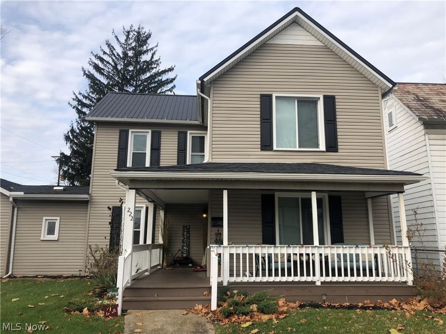 Built in 1900, this home has been remodeled and is like new again! It is a versatile home with interchangeable rooms. Located close to downtown New Phila and within walking distance of many great local favorite restaurants. The main level has a large kitchen, a full bathroom and laundry room. The remaining 3 rooms are yours to decide, based on your needs- a Master Suite, living room/den, dining room, and/or office/foyer. Upstairs you will find 3 nice sized bedrooms and a full bathroom. The basement houses the gas forced air furnace, water heater and some storage. The home is connected to public utilities. Enjoy summer evenings on the covered patio in the backyard which is fenced in with a shed and garage. Much of the home has been updated. It’s cozy, it’s efficient and it is ready for you to move in. Be sure to walk through and see it all for yourself.