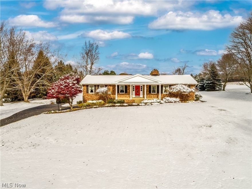 This all brick ranch has been meticulously cared for by one owner! With 3 bedrooms, including a master suite, and 3 full bathrooms, this beautiful home has so much to offer! Enter into the spacious foyer and you have one of two living spaces that flows into the formal dining room. The eat-in kitchen offers plenty of room for a second dining area, including bar seating and lots of cabinet space! Cozy up in the family room which features a large brick gas fireplace, built-ins, and even a hidden wet bar with charming accent lighting and shelving. Perfect for entertaining! The master suite offers a walk-in closet and newly updated bathroom, and the two bedrooms have double closets. The partially finished basement adds over 500 additional square feet, including a generously sized rec room,  full bathroom with a shower, tub, and sauna! Unfinished area offers space for storage including convenient built-in shelving. The family room walks out onto the 16x25 composite deck, perfect to relax and