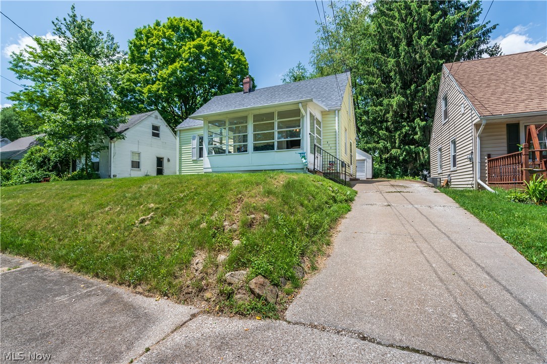 Welcome to 922 Kennebec Avenue in Akron. This beautiful cape cod style home offers three bedrooms and one full bath on a dead end street. The inviting living room, kitchen, full bath, and two good sized bedrooms round out the first floor. On the upper level you will find the large 3rd bedroom with plenty of closet space and loads of room for a potential office space. Enjoy your quiet evenings out on the enclosed sunporch. Updates from previous owner include: new roof and windows 2012, new furnace 2015, new AC unit 2018, bedroom floors replaced in 2017. 922 Kennebec Avenue has so many great things to offer and when you're ready for the next step in life, this home can take you there! Schedule your private showing today!