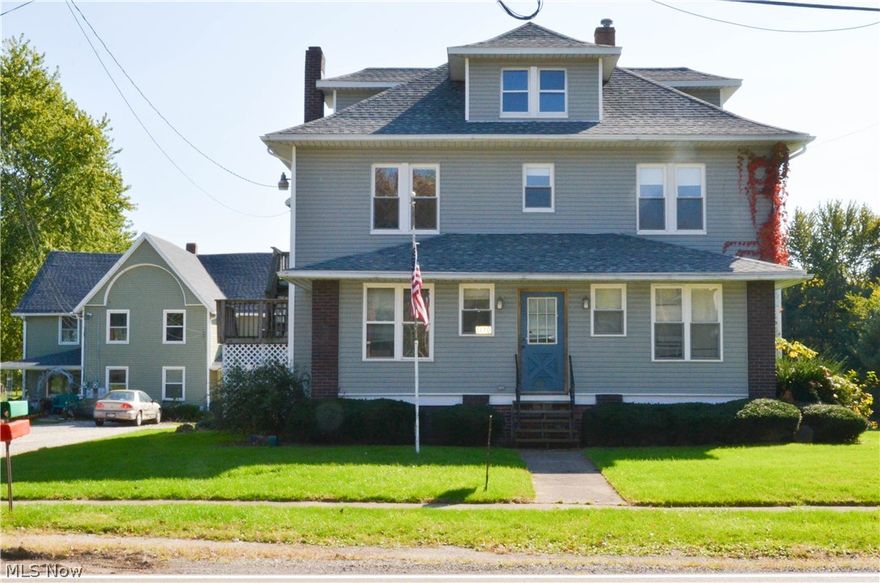 Fully updated Multi-Family Investment Property in Suffield Township includes Large House with 2nd Floor Apartment and a Twinplex featuring 3-Bedroom Units. Two attached Garages in the big house and a 3-car detached. Both structures had New Roofs, Vinyl Siding, Gutters & Downs installed in 2012. Furnaces replaced in 2007, H2O tanks in 2014. Large House had New Septic System in '09 and the Twinplex in '05. Recent updates to the Twinplex include Windows in '10, Deck and Carpet in 2015, Laminate & Paint in 2016. Large House has New Stairs to Upper- Apartment, Laminate, Carpet, Doors & Paint in 2016.