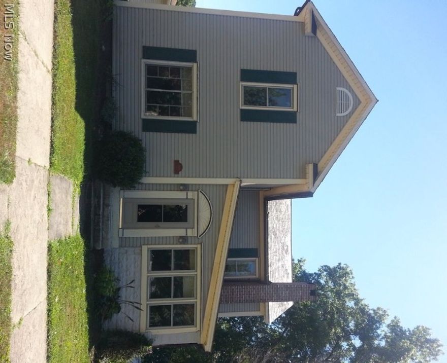 Darling 3-bedroom, 2-story home with large kitchen and island, 2 full baths, newer furnace and water heater. 2 100-amp breaker boxes. 2-car garage. Estate sale - sold "As Is".