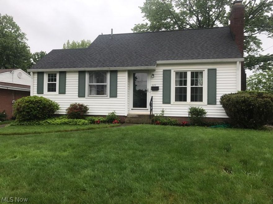 A great opportunity to own a well maintained home in the top-rated North Canton School District. Within walking distance to many North Canton Shops. The first floor has beautiful hardwood floors, bathroom. Upstairs has a very large bedroom with three closets and other built ins. Large 2 car detached garage with new opener. Big backyard and full basement. Schedule your showing today.