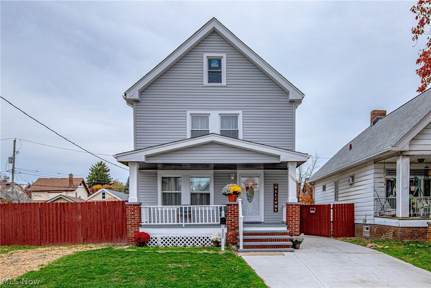 From the gorgeous curb appeal, to the extra large private fenced backyard t his home is a must see. The heavy lifting has been done...driveway, newer furnace, windows, roof, siding, light fixtures, garage door, flooring and much more. Move in ready. Make appointment today.