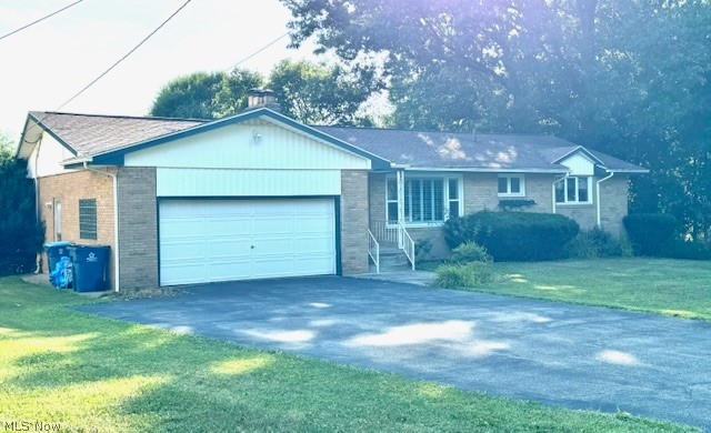 This is it….look no more! This fabulous 3 bd/2 full/3 half bath, brick ranch home gives you plenty of room to grow. Enjoy cooking in this mid century kitchen with lots of cabinet and counter space. Adjacent is the dining room where you can visit with guests while preparing dinner. The extra spacious and natural lit living room is off the dining room with beautiful plantation shutters for added privacy. Enjoy your morning coffee in the cozy sunroom that overlooks the huge backyard and you might even catch a glimpse of the occasional deer crossing through. Is that morning bathroom schedule getting crowded? Now everyone can have their space for getting ready in their own private powder rooms that is attached to each large bedroom. The huge walk out basement has so many opportunities, including a 4th bedroom with its own full bath. The rec room has recently added an electric heater/fireplace insert for those chilly nights. A brand new Lennox furnace and A/C was installed Jan. 2024 for your peace of mind. Conveniently located in a desirable Howland neighborhood, you must tour this adorable home before it’’s too late!!