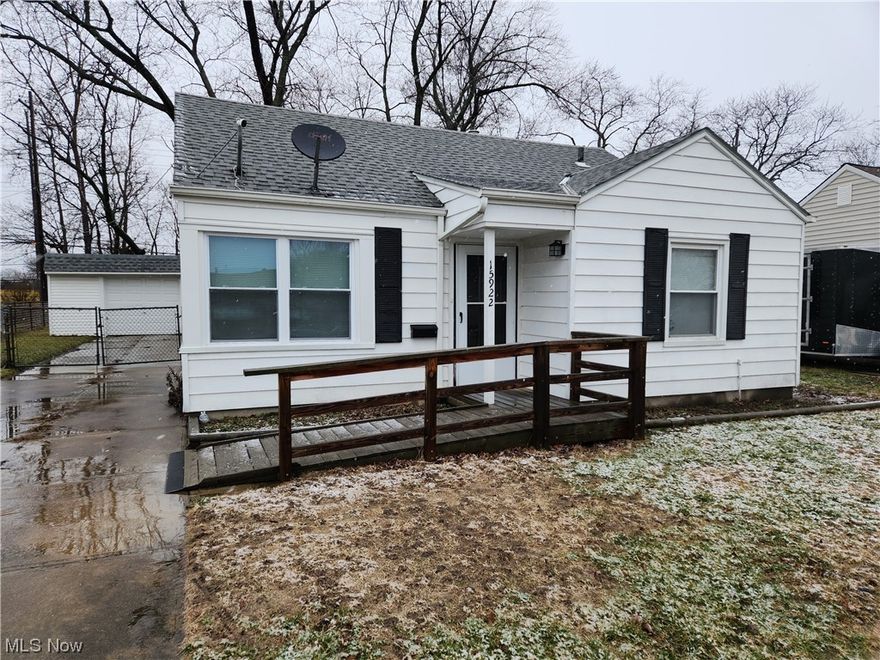 Welcome to 15922 Eleanore Drive, a charming single-family ranch home nestled in the heart of Cleveland, Ohio. This meticulously maintained residence offers a perfect blend of comfort and convenience, presenting an ideal opportunity for those seeking a cozy and inviting home. Featuring three bedrooms, this residence provides ample space for a growing family or those in need of dedicated work-from-home offices. The well-appointed 1.5 bathrooms ensure both functionality and ease for daily living. As you enter, you'll be greeted by a warm and inviting atmosphere, where natural light bathes the interiors. The thoughtfully designed floor plan seamlessly connects the living spaces, creating an open and airy feel throughout. The living room serves as the heart of the home, providing an ideal space for relaxation or entertaining guests. The kitchen is equipped with modern appliances and offers plenty of counter and cabinet space for culinary enthusiasts. One of the standout features of 15922 Eleanore Drive is the fenced-in yard, offering a private and secure space for outdoor activities. This is an ideal setting for children to play, pets to roam freely, or for hosting summer barbecues with friends and family. For those who value the convenience of covered parking, the property includes a 1 car garage, providing shelter for your vehicle and additional storage space. Conveniently located in a well-established neighborhood, this home is in close proximity to local amenities, schools, and parks. Enjoy the ease of access to shopping centers, dining options, and major transportation routes, making your daily commute a breeze. Don't miss the opportunity to make 15922 Eleanore Drive your new home. Schedule a showing today and discover the comfort and charm that awaits you in this Cleveland gem.