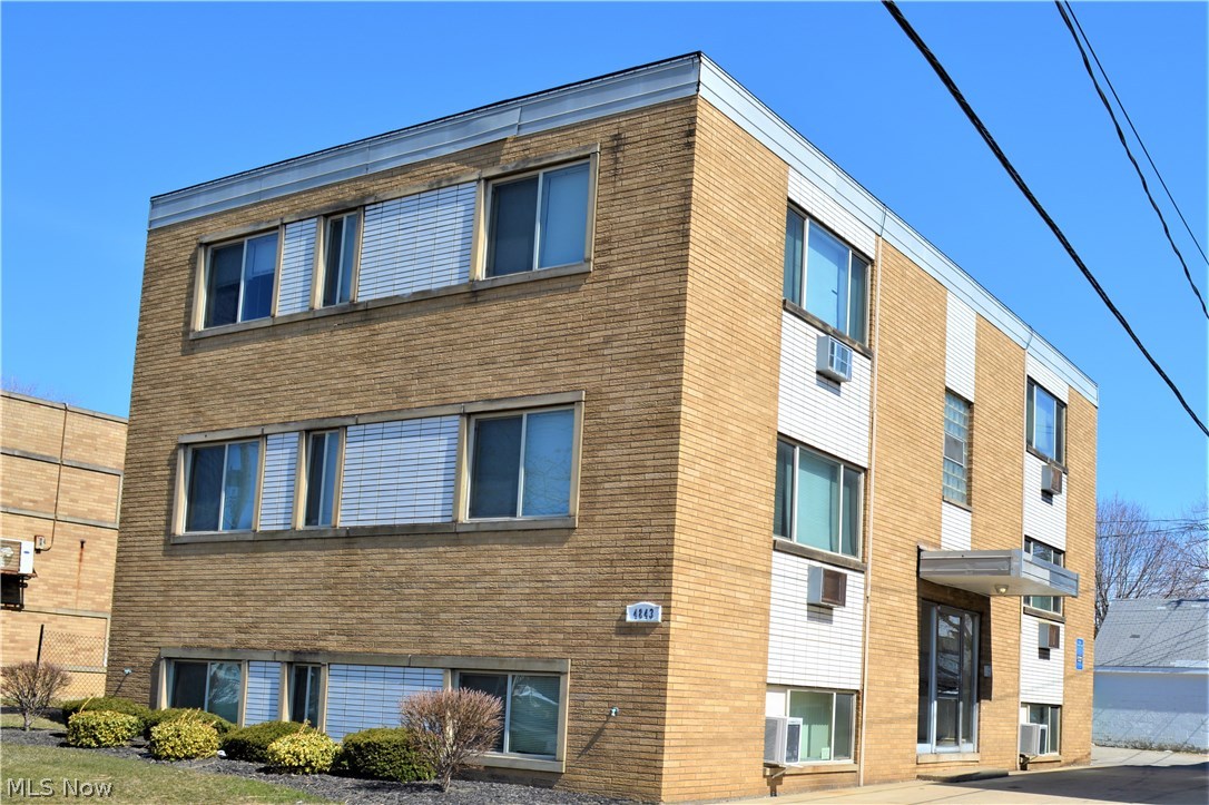 6 (six) – 1 (One) Bedroom Apartments.Well maintained property featuring updated suites with full size refrigerators and stoves and through the wall air conditioners, all new windows in 2013, redecorated common areas in 2013. On site coin operated washer and dryer. Surface parking lot and well manicured landscaping. This small brick contemporary building is conveniently located just north of Brookpark and minutes from I-480 and I-176. Just minutes away from restaurants, grocery, pharmacies, entertainment and all of your everyday needs. Bus stop is just steps away. Owned by same family that originally constructed the building.