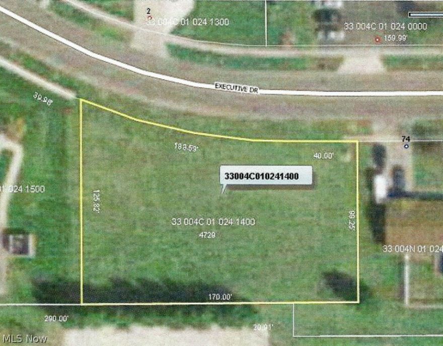 Good Building Lot near Executive Estate Homes Subdivision!  Zoned for business B-1, possible multi-family.  Located close to schools and churches, possible Doctor's office or neighborhood business.  Gas and electric available, public water & sewer.  MOTIVATED SELLER!!