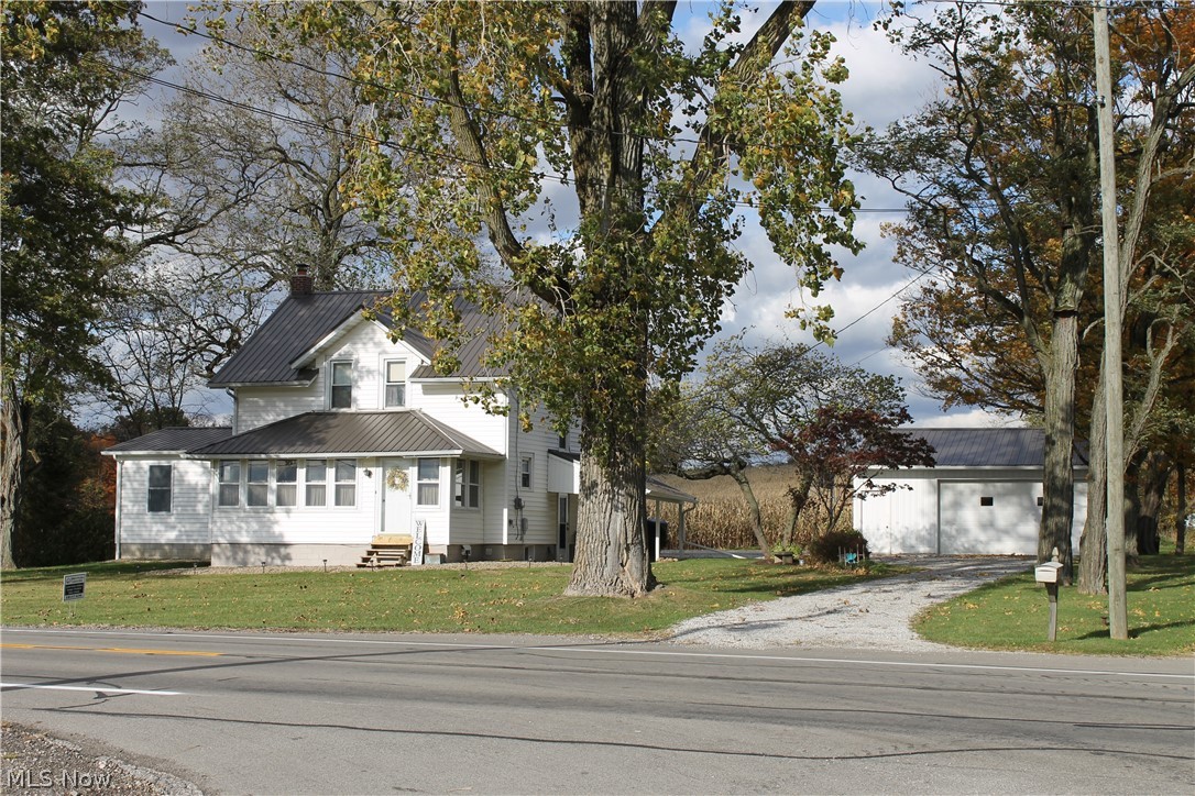 Here's country living with a central location between Ashland and Wooster. A few minutes either way and you are in either town for groceries or gas and minutes to Interstate 71. The home features 3 bedrooms up along with a full bath. The main floor offers a brand new addition which is currently considered a 1st floor master suite with full bath and laundry room. The remaining main level includes the living room, dining room, kitchen and a front enclosed porch. Basement includes a wood burner which has been known to heat the entire home. The house has all new paint and flooring, a new metal roof, composite deck and stamped concrete patio. Outside the almost 2 acres of land includes a 24x26 garage and additional carport. All in Northwestern School District and move in ready! Please use all precautions when showing! Be respectful of the current owners.