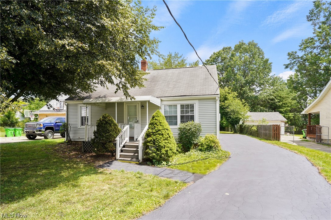 INVESTOR OPPORTUNITY! 4 bedroom Cape Cod in a very desirable area of Garfield Heights. Quiet street with deep wooded lot. Tenant occupied with lease through July 2024. Tenant's rights prevail - tenant is aware of the sale, but is not to be contacted or disturbed. Seller also has a recent walk-through video of the property. Curb offers only - due diligence walk-through of the property to be facilitated after buyer and seller execute a contract.