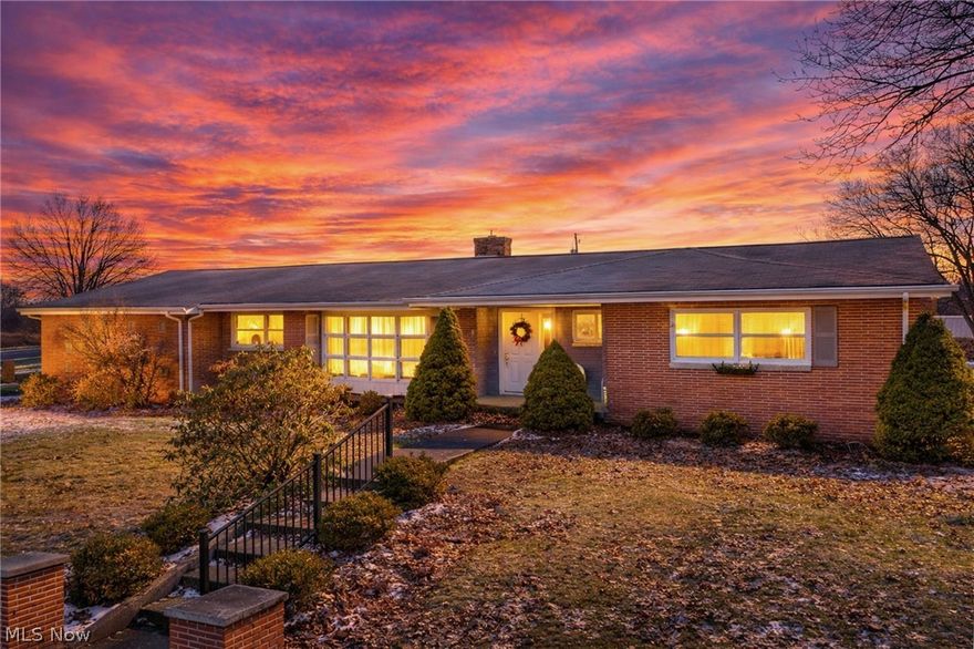 Looking for a brick ranch with space for everyone? Welcome to 49314 Johnson Drive, St.Clairsville! 4 bedrooms, 3 bathrooms, just outside of city limits on almost 1/2 an acre! New gas furnace, updated bathrooms, appliances in kitchen will stay with the home, lovely gas fire place just off of the kitchen. 2 car attached garage with plenty of additional parking in the driveway. Don't miss out on this one, great bones, quality build & endless potential! Schedule your showing today!