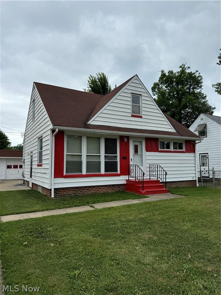 730 Babbitt Road in Euclid offers a classic layout with a comfortable flow and thoughtfully used space across all levels. This 3 bedroom, 1 bathroom home is arranged with everyday living on the main floor and private spaces above, creating a layout that feels both practical and inviting. The main level features a bright living room with hardwood flooring, offering a warm and welcoming first impression. Just beyond, the eat in kitchen is finished with ceramic tile and provides a functional space for both cooking and casual dining. Two bedrooms are located on the first floor, both finished with hardwood flooring, along with a full bathroom that is conveniently positioned for easy access. Upstairs, the third bedroom offers additional privacy along with a bonus room that can easily function as a home office, reading space, or additional living area. The layout allows for flexibility depending on your needs, making the upper level a quiet retreat within the home. The basement adds even more usable space, featuring a large rec room with LVP flooring, ideal for entertaining, relaxing, or creating a secondary living area. With a solid layout, hardwood floors throughout much of the home, and multiple living areas across three levels, this property offers both comfort and versatility in a convenient Euclid location.
