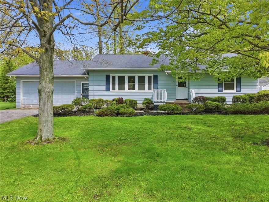 Charming Renovated Ranch is Move In Ready with the Perfect Blend of Classic Character & Modern Updates! Walking Distance to Lake Erie being just four blocks from Highland Beach!  Welcome home to this beautifully maintained 3-bedroom ranch, nestled in a quiet, established neighborhood.  This home offers the ease of one-level living with stylish upgrades throughout. Key Features: • Timeless Interiors: Step onto gorgeous, newly refinished hardwood floors that flow through an open and airy layout. • Three Spacious Bedrooms: Plenty of room for a growing family, a home office, or guest quarters. • 2-Car Garage: More than just a place for your cars—this clean space offers extra storage or workshop potential. • Private Oasis: Situated on a quiet lot, the backyard patio is perfect for summer BBQs. • Prime Location: Located in a sought-after mature neighborhood, you get the benefit of a "neighborhood feel" with the privacy you crave. Whether you’re a first-time buyer or looking to downsize without sacrificing quality, this move-in-ready gem is a must-see. Schedule your private tour today and see why this ranch is the perfect place to call home! HIGHLIGHTS:  New electrical panel 2026, freshly painted throughout, roof 5 years old, hot water heater 3 years old, furnace 8 years old, newer windows throughout, huge back family room addition with new carpet installed in 2026, new bathroom flooring 2026, new stove and refrigerator 2026, partially finished basement.