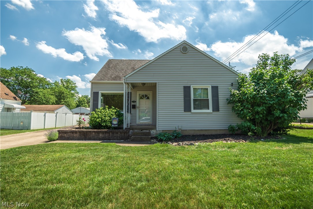 Nestled in the heart of Firestone Park, sits this move in ready, cape cod style home. When you pull into the driveway, there is plenty of space in the two car garage. Updated United windows throughout the home, along with a newer sliding glass door in 2018. This home has two living areas, one being on the lower level with a full bath and one on the main level. Efficient kitchen that leads out to the backyard. Two bedrooms are on the main floor with the third being on the second level. Only minutes away from the Akron Rubber Ducks stadium and downtown restaurants. This summer is rolling in right around the corner, as you will be when you are moving into your new home.