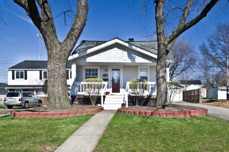 Charming condo alternative, this turn key cape cod has WOW factor throughout.  You will packing your bags from the moment you walk up to the inviting front porch. Enter into the open living/dining room with Brazilian wood floors which lead into the completely remodeled kitchen with custom cabinets, granite counters and includes all appliances. Full finished basement with second bath make great additional living space including a family room and a home office.  Beautifully landscaped fenced yard ... perfect for backyard entertaining. The second floor boasts a spacious owners retreat with full bath. Newer windows and roof and this home comes backed with a one year warranty.