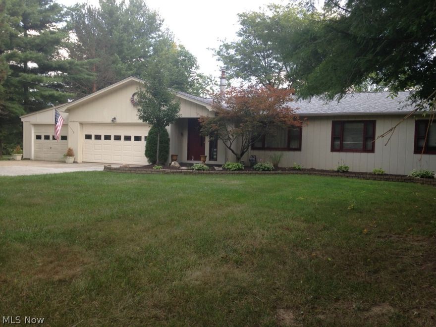 Dont miss this exceptional ranch home for rent.  Updated kitchen opens to the family room with sliders out to the huge back deck overlooking the park like yard and pond.  Formal living with a corner fireplace. Formal dining room leads out to the 3 season room. Huge master suite with brand new master bath and walk in closet.  2 additional rooms with very decent closet space finish the first floor.  To add to the space of this home is a sprawling finished basement with a additional storage area and a workshop.  3 car attached garage.  Stunning yard includes the additional 2 acre parcel with pond. This home simply cannot be beat.