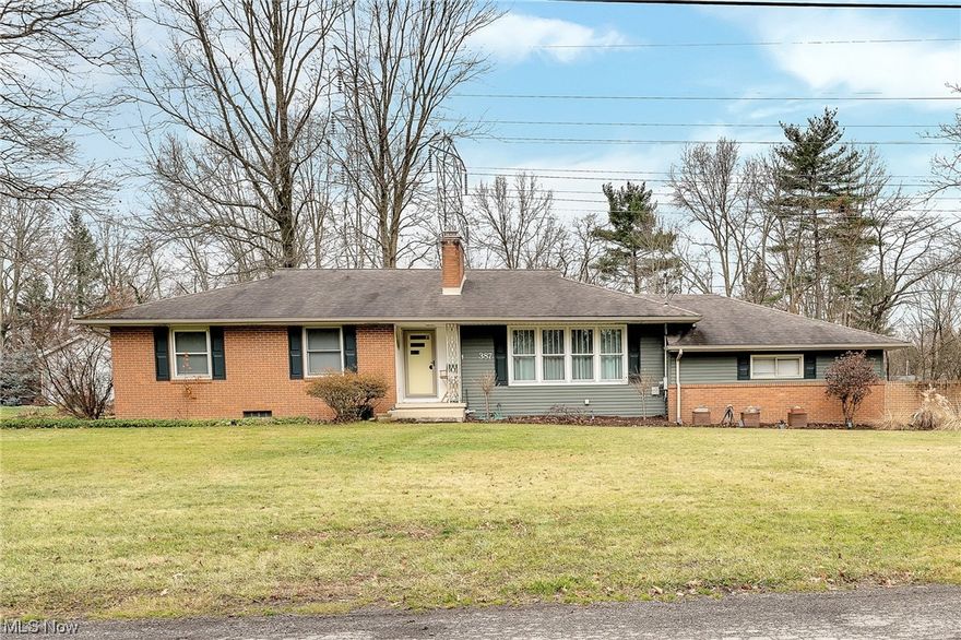Beautiful three bedroom two full bath ranch located on dead end street! Home situated on double lot near cul-de-sac! Home features huge 
large living room with woodburning fireplace. Lovely updated kitchen with Kraftmaid cabinets, sky lights, commercial stove and recessed
lighting. Three large bedrooms with updated master bath. Most windows have been replaced.  Sunroom has new mini split unit for heating and cooling. Newer siding and new asphalt driveway. Two car attached garage and large shed for additional storage.  Large deck off kitchen
and patio with newer hot tub! All appliances stay! A must see!