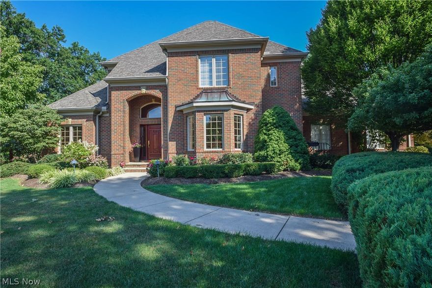 One Owner "Valore Built" Upscale Brick Colonial ... Rare Find .7 Acre Wooded Culdesac Setting .... Spacious 1st Floor Master Bedroom .... Master Bath With Steam Shower .... Very Impressive Den (Off Foyer) Wrapped In Elegant Cherry Woodwork .... Dramatic Two Story 18' Foyer With Wide Open Floor Plan With Tall Windows And Towering Ceilings .... Enormous Dream Kitchen .... Fabulous Granite Countertop Space With Lots Of Cabinets .... Cozy/Inviting 12x12 Hearth Room Adjoining Kitchen With Surround Sound Speakers ....  3 Huge Second Floor Bedrooms Each With Full Bathrooms .... Spectacular Walk-Out Lower Level With Wet Bar, Magnificent Stone Fireplace And Surround Sound .... Extra Bonus Room In Basement Ideal For Exercise Or 2nd Office .... Whole House Audio System With 20 Indoor Speakers And 4 Outdoor Speakers .... Over-Sized 3 Car Side Load Attached Garage .... Beautiful Wooded Setting With Multiple Brick Patios And Lots Of Privacy.