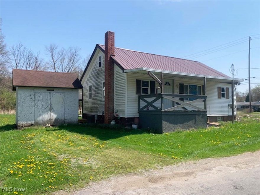 Fixer-Upper Investment Home. Three-Bedroom Home On 5 Lots, Newton Twp., Trumbull Co. Live Onsite with Online Bidding Available. ABSOLUTE AUCTION, all sells to the highest bidder on location. ONLINE AND LIVE ON-SITE BIDDING WILL BEGIN TUESDAY, MAY 27, 2025, 5:00 PM. 5 lots with a home sold as a unit. Vinyl-sided, three-bedroom ranch home with 884 sq. ft., built in 1950, new recent metal roof, covered porch, full bath, partial basement, storage room, on-lot septic plus recent drilled well, breaker electric, FA LP gas heat, and central air. Room to expand. The original bar was torn down. Lots of parking. Detached small shed. Better take a look! The home will be open for preview 1.5 hours prior to the sale.