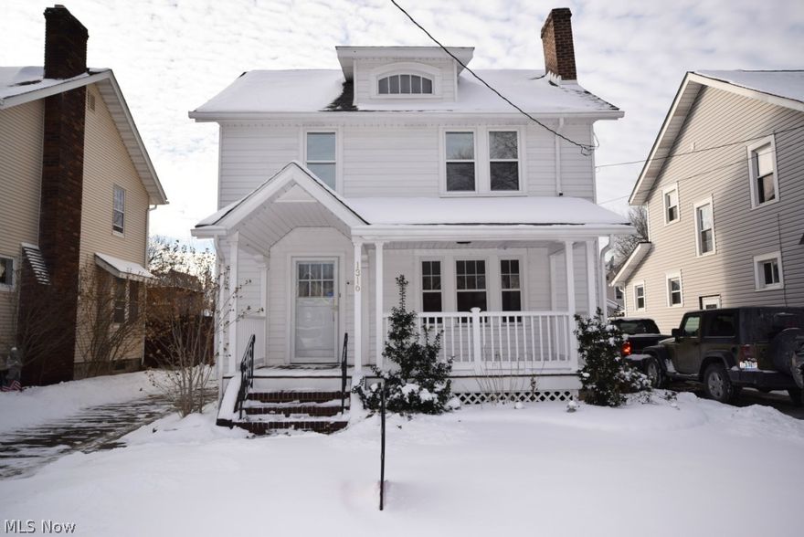Pristine Colonial in the heart of Firestone Park! You won't find a nicer, cleaner, more move in ready home! The first floor is stunning with a great living room complete with a one of a kind custom brick fireplace. The first floor also includes a dining room with real hardwood floor and the modern looking kitchen which comes will all the appliances and includes a smaller eat-in area. Awesome front porch leads into the living room with tiled entry. This home has 3 spacious bedrooms and a large over sized bathroom on the second floor. The basement is very clean and has been fully waterproofed. Recent updates include windows(2007), roof (2007) and newer furnace. Full vinyl sided 2 car garage, private backyard and great patio. Don't miss out on this one! Schedule your showing today!