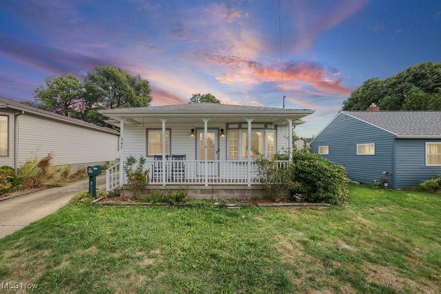 Welcome to this beautifully maintained 3-bedroom, 2-bathroom ranch in the highly sought-after Ellet community. Offering over 1,800 square feet of finished living space between the main level and the basement, this home combines classic charm with modern updates—perfect for anyone seeking comfort, functionality, and style.

Step inside to find freshly refinished hardwood flooring that brings warmth and character to the main living areas. The kitchen features painted cabinets that give the space a bright, inviting feel, offering a perfect blend of modern appeal and everyday practicality. Each of the three bedrooms is well-sized, providing comfortable private retreats and flexible options for a home office or guest space.

The finished lower level adds valuable living space with brand-new vinyl plank flooring a full bathroom and a bar, creating an ideal area for entertaining, recreation, or additional living quarters. New carpet on the steps and fresh paint throughout the home give it a clean, move-in-ready feel.

Outside, the property offers a welcoming yard space—great for outdoor gatherings, gardening, or simply relaxing. The home’s location in Ellet provides convenient access to local shops, restaurants, parks, and highways, making daily commutes and errands easy and efficient.

This thoughtfully updated ranch is a wonderful opportunity for anyone searching for a move-in-ready home in one of Akron’s most desirable neighborhoods. Schedule your private showing today to experience all the space and comfort this Ellet gem has to offer.