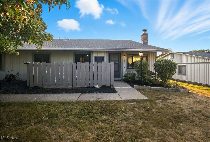 Step into effortless living with this beautifully renovated 2-bedroom, 1-bath ranch condo, thoughtfully updated from top to bottom. Featuring an open-concept layout, this home offers modern style and low-maintenance comfort in a single-level design—perfect for first-time buyers, downsizers, or anyone seeking easy living.  Enjoy a brand-new kitchen with sleek cabinetry, granite countertops, and stainless steel appliances (stove, refrigerator, microwave and dishwasher), and quartz large island that opening seamlessly to the spacious living areas. The updated bathroom boasts contemporary fixtures and a clean, timeless design. Both bedrooms offer ample natural light and generous closet space.  Additional highlights include luxury vinyl plank flooring throughout, fresh paint, new lighting, updated HVAC (replaced in 2023), and in-unit laundry (dryer 2025). Newer Hot water tank (2021). Windows (2024). Electrical Panel (2025). Vinyl Siding (2022).  Roof replaced in 2021.  Outside, enjoy a private patio space and convenient parking. Tucked in the back of a quiet, well-maintained community close to shopping, dining, parks, and major commuter routes.
Turnkey and stylish—this condo is ready for you to call it home!  Nothing to do but move in!