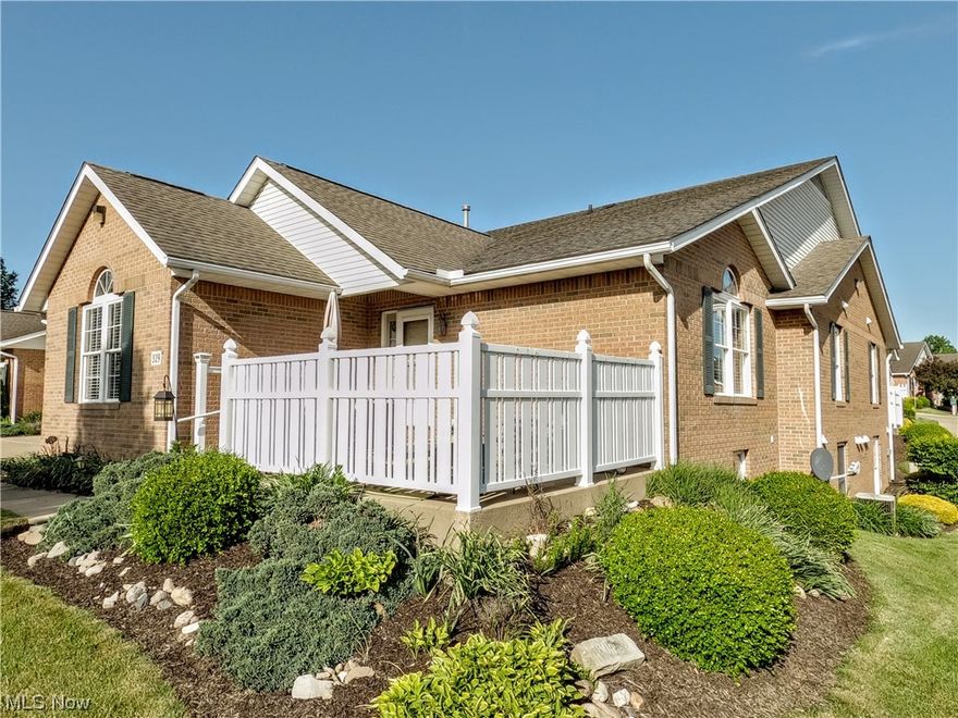 Great location with easy access from Barrington Way entrance. The home overlooks the view of the trees and green space - a nice, serene, peaceful setting. The home itself is a well-maintained, Canterbury style condominium with an open floor plan that connects the living room to the kitchen. Spacious and inviting, the comfortable eat-in kitchen features a corner sink, allowing for easy interaction and entertaining. Additionally, there is a convenient 1st floor laundry area located in the hallway leading to the master suite. Although the current owners have repurposed this space for storage the  laundry hookups still remain and the basement offers an alternative laundry area that sellers use complete with laundry sink. The master suite includes a full bathroom with a shower and double sinks. A walk-in closet is conveniently situated just off the master bath, providing ample storage space for your belongings. The second bedroom, which also doubles as a cozy sitting room, features a firepl