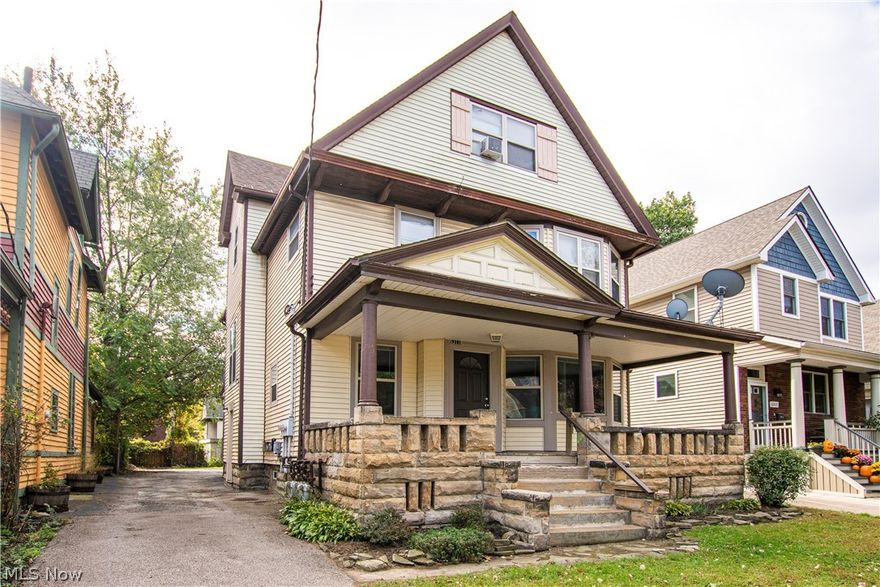 Rare 3-unit multi-family property located in one of the nicest historic neighborhoods in Ohio City. This Detroit Shoreway gem is a stone’s throw from all the amenities within Detroit Shoreway, West 25th, Hingetown, Downtown, and Lake Erie. The property is over 3,000 SF with two 2- bedroom apartments, each with 1 bath, with each apartment totaling approx. 1,200 SF, and a rare third-floor one-bedroom one-bathroom apartment (not an efficiency), totaling approx. 700 SF. The first-floor apartment has just been completely renovated and ready for occupancy. Each apartment has an open floor plan with in-suite laundry, generous sized bedrooms and ample storage. Over—sized lot allows for huge backyard and ample off-street parking. Other highlights include newer HWT, commercial grade roof and transferable Ohio State Water Proofing warranty. This is a high demand location with projected rents for the two bedrooms at $1,400 per month and $850 per month for the one bedroom. Great opportunity for own