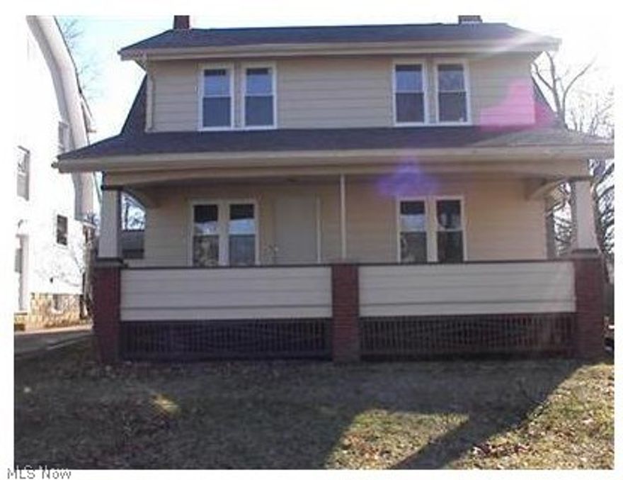 Enjoy this Summer in this well maintained 3 bedroom,1.5 bath, central air and aluminum sided colonial. Newly painted interior, new carpet throughout. New ceramic floor in 2nd floor bath and new laminate in the updated kitchen with dishwasher. Covered front porch for summer evening relaxing. Full basement and 2 car detached garage with opener. A very good value for the asking price! THIS PROPERTY IS AGENT OWNED.