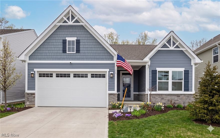 Holy moly… look at this one!!!!!!! Why wait to build when this move-in-ready stunner is already done and dripping in upgrades?

Welcome to 6194 James in Sandy Springs, nestled in the Amherst School District—a 2025-built Ryan Homes Alberti Ranch that absolutely delivers. This 3-bedroom, 3-bath ranch offers a bright, open-concept layout where the gourmet kitchen, dinette, and family room flow effortlessly together. Granite countertops, stainless steel appliances, an electric stove, and large windows flood the space with natural light, while the gas fireplace and surround sound make the living room extra cozy and entertaining-ready.

The luxurious owner’s suite is your private retreat, featuring a double-bowl vanity, oversized shower, and a walk-in closet you’ll love. Step outside to the covered porch—perfect for bringing the outdoors in and enjoying extra living space year-round.

Downstairs, the finished lower level impresses with a massive 36x20 family/rec room, full bath, plush carpet, and an egress window—ideal for guests, movie nights, or a home gym. Outside, enjoy a poured patio, wrap-around sidewalk, and fresh landscaping, with newly planted pines that will grow into a natural privacy fence.

Bonus features include an insulated 12x20 shed with a concrete floor, extra storage space in the 2-car garage, and an ADT security system for peace of mind.

Tons of upgrades. Just built. Completely move-in ready.
This one checks all the boxes—and then some.