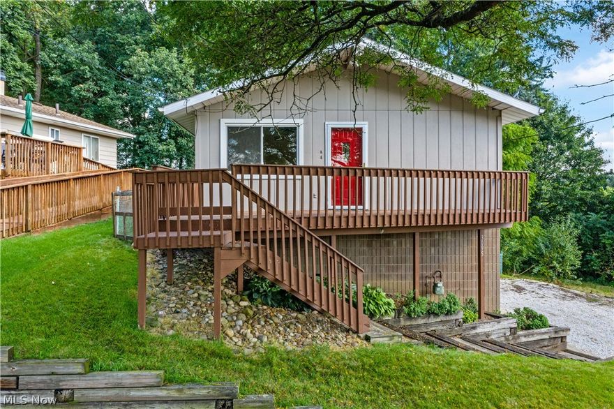 Welcome home to this well maintained 3 bedroom, 1.5 bath raised ranch. Upon entering the home, you will notice the luxury vinyl flooring throughout the living room and kitchen. The deck off the living room is perfect for enjoying your morning coffee or favorite beverages in the evenings. The fully applianced, bright white kitchen has plentiful cabinetry and a serving ledge into the living room. Down the hall off the living room is the full bath with ceramic tiled floor. All three bedrooms are located past the full bath on the main level. The fully finished lower level has a large pantry storage closet, half bath (with additional storage under the stairs) and a large family room/rec room that is perfect for entertaining or would make a great playroom and/or office space. The laundry (washer & dryer included) is also located on this floor with easy access out to the garage. The fenced in back yard is perfect to keep the kids or dogs contained. Call your favorite realtor and schedule your