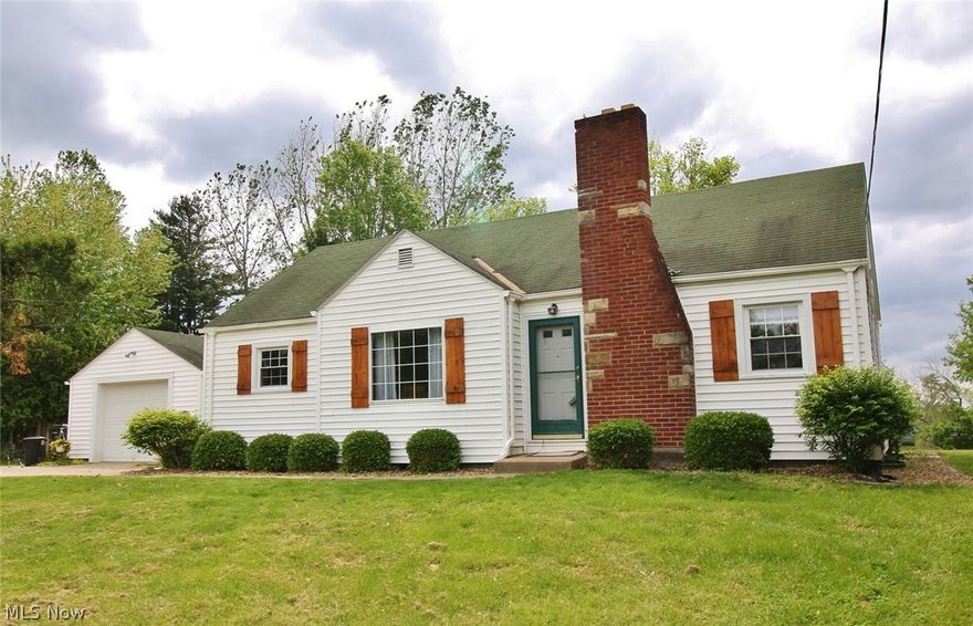 Great location. Over an acre of grounds, located in East Muskingum School District.  This amazing ranch home offers 3 bedrooms, 1 full bath, spacious living room with wood burning fireplace. Beautiful original hardwood floors,large dining room and a nice size kitchen. All original woodwork throughout has been recently  stained along with the kitchen cabinets. One car attached garage with breezeway. Large back yard. Underground fence. Full unfinished basement. Walk up attic that could be possibly finished for more living space. Schedule your private showing today!