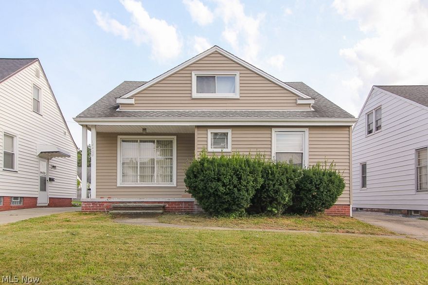 Tenant occupied investment property. Cape cod home with 4 bedrooms, 1 bath, full basement, detached single car garage. Owner is selling as-is and won't be making any repairs.