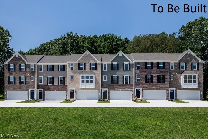 The convenience of townhome living meets the spacious design of a single family home in this 4 foot extended with luxury owners bath Wexford. The main living level features a huge Living Room open to the Kitchen and Dining areas, perfect for entertaining. The massive kitchen island lends even more work and entertaining space. A bank of windows illuminates your spacious dining area. A private alcove off the living area hides a convenient Powder Room. Upstairs is a luxurious Owner’s Suite with a huge bedroom, private owner’s bath and gigantic walk-in closet with shelves. Two secondary bedrooms with ample closet space, a laundry area, and a hall bath complete the second floor. This home has an unfinished lower level for more storage space or finish it later. To Be Built. Photos for representation only.