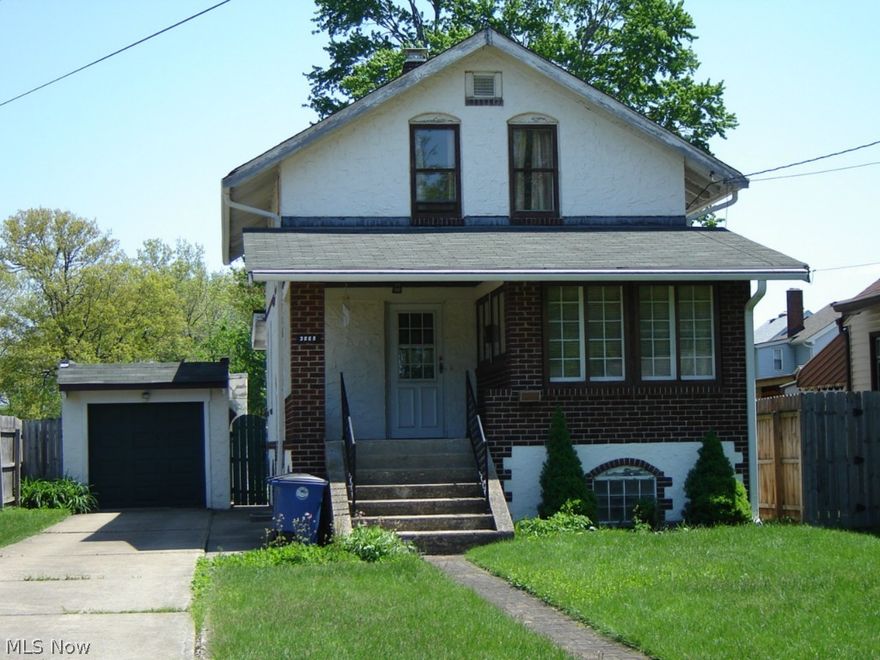 This  quality built gem is loaded with character. Clean and well maintained, this  secure 2 bedroom home includes loads of woodwork and wood floors throughout most of the home. A beautiful sun room graces the first floor! Backyard fully enclosed with a privacy fence.  Eat in kitchen with custom corner cabinets leads to deck and patio. The master bedroom has a walk in closet, and the second bedroom has a bonus room off that could be used either as a closet or a sun room, itself! The basement has already been plumbed for a second bath. 
 Garage had electrical run, new roof, and concrete floor poured  in 1999. There was a complete tear off and new roof in 2000. K-Guard Gutter System  installed in 2004. Hot water tank new in 2008.
  The garage is  extra deep , plenty of room for your car, all of your yard equipment, and then some!
  In an area of well kept homes. Great value! Close to shopping, parks and public transportation!
