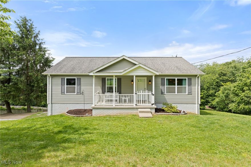 Tucked just outside of town in Shadyside,Ohio, this charming 3-bedroom, 2-bathroom home offers the perfect blend of comfort and country living—all while staying conveniently close to amenities. Sitting on just over an acre, you’ll have plenty of room to stretch out, garden, play, or entertain in your own private outdoor space.

Step inside to find 1,175 square feet of warm, inviting living space with a layout that suits both everyday life and weekend hosting. The 2-car garage provides easy entry and leads directly into a full walk-out basement—ready to be finished into whatever your lifestyle needs: a home gym, game room, extra living space, or workshop.

Whether you’re enjoying peaceful evenings on the porch or taking in the views of your spacious yard, this property delivers the tranquility you’ve been looking for.

A hidden gem just minutes from town—come see what makes this Shadyside home so special!