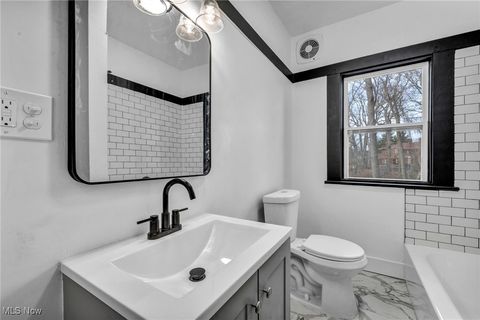 Tiny photo for 17512 Allien Avenue, Cleveland, OH 44111 (MLS # 5179047)