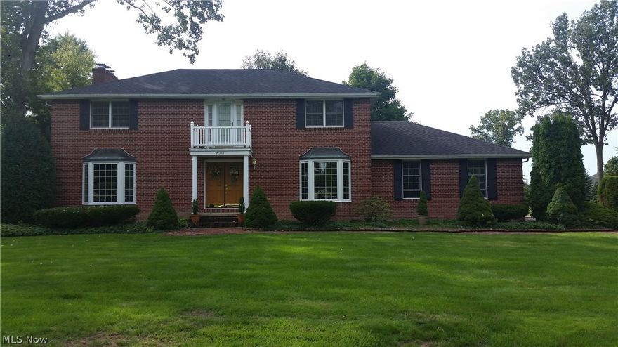 Look no more! Fabulous 4 bedroom 2 1/2 bath all brick home.  Well taken care of 2nd owner home.  Full basement, 2 car garage with nature stone, 1st floor laundry plus a large enclosed back porch.  Living & family rooms  have lots of updates including new bay windows.  Master bath features walk in tub/shower.    This is a must see.