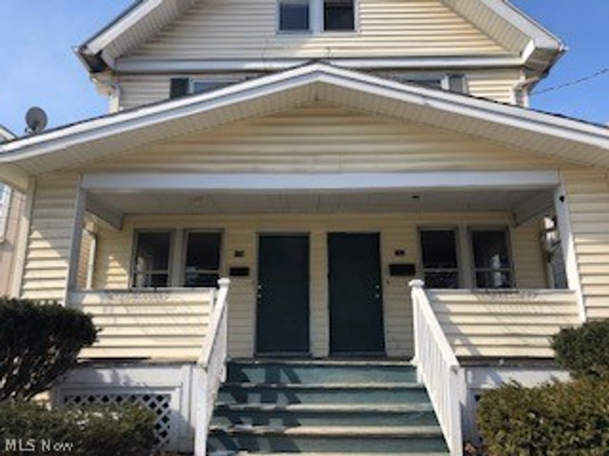 Huge two bedroom duplex with lots of space! Freshly painted throughout, newer flooring in living room, dining room and kitchen. Front covered porch, separate back entrance, laundry hook up in unfinished private basement. Off street  parking available. Location few miles from Akron University, St Vincent St Marys', the I Promise school, the highway entrance, and Highland Square Retail.  Qualifications include but limited too credit check, criminal history, and eviction history.