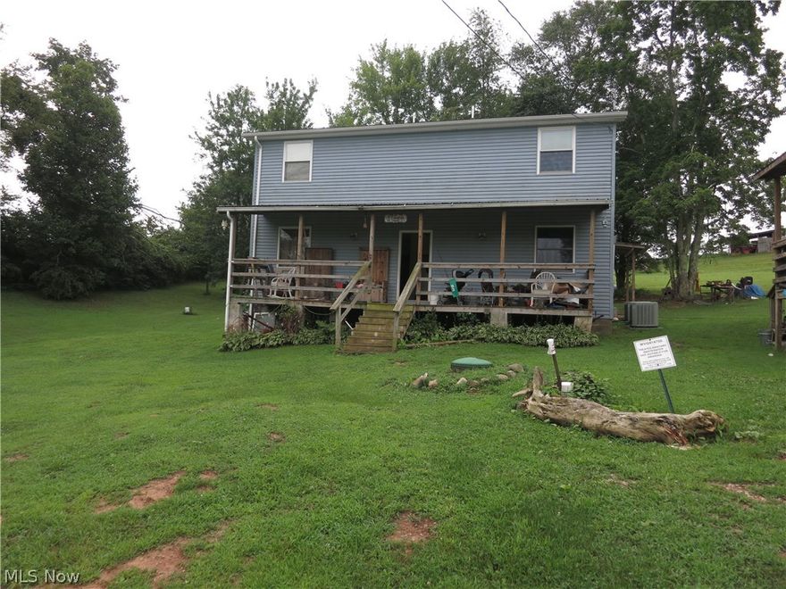 Recent home built in 2010, five bedrooms. Home also features two forced air furnaces, central air, city water and septic. Great for large family.